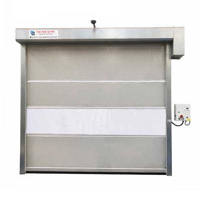 China 2020 Commercial Automatic Electric High Speed ​​PVC Plastic Fast Rolling Door for sale