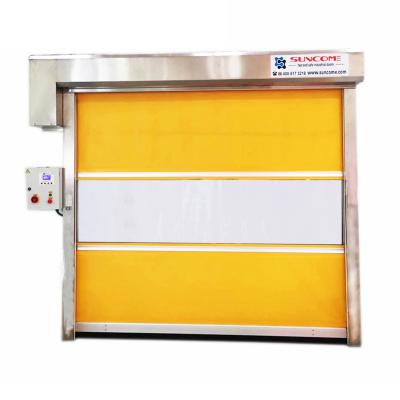 China 2020 industrial china industry fast speed pvc remote control door for sale