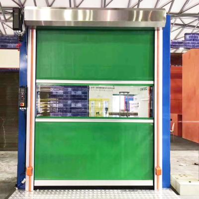 China Modern Retail Servo Type Interior Sealing PVC High Speed ​​Door With Remote Control for sale