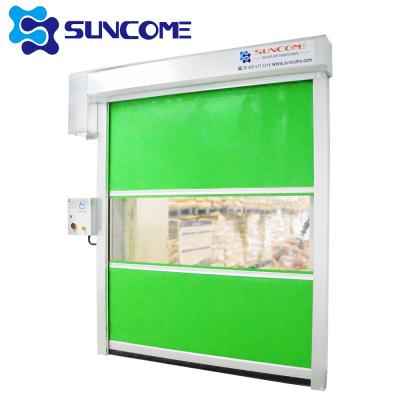 China China Traditional Interior Exterior Factory Application Clean PVC Room Roll Up Doors for sale