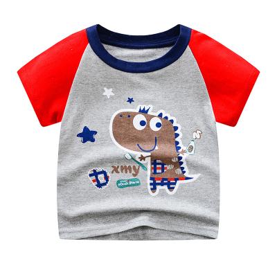 China New Spring Cute Cheap Clothes Spring T-shirt Baby Kids T-shirt Design Cartoon Design Cartoon Size Plus Size T-shirt For Children for sale