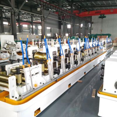 China Iron Pipe Making Machine Metal Steel Production Line Iron Pipe Machine for sale