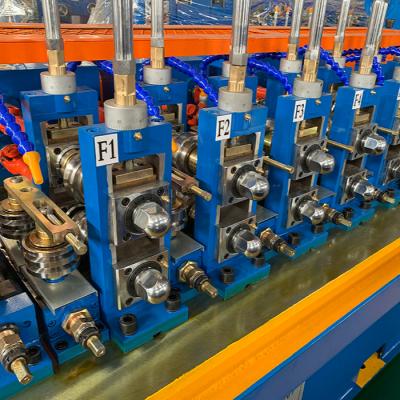 China Energy Supply Pipe Tube Making Machine Energy Supply Pipe Automatic Iron/Steel Pipe Production Line Welded Tube Mill Carbon Steel 0.2mm-1.0mm 15T for sale