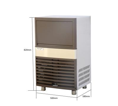 China Water Cooling Stainless Steel Commercial Commercial Cube Ice Maker for Cooling Drinks for sale