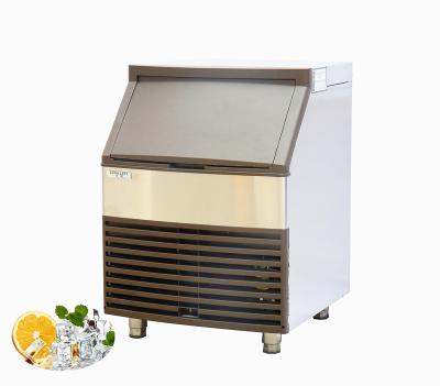 China Commercial 70 Kg / 24 Hours Output Classic Vertical All-in-One Ice Cube Making Machine for sale