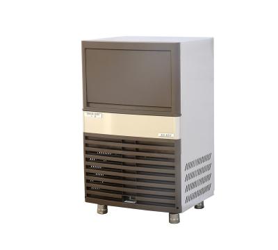 China 40kgs/24h Commercial Brown Shell Mini Plastic Ice Maker Machine with Air Cooling Mode for sale