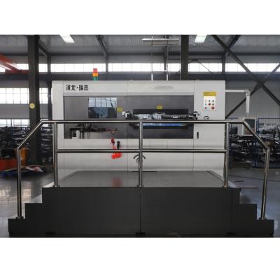 China Factory Factory Semi Automatic Flatbed Die Cutting Machine For Corrugated Cardboard for sale