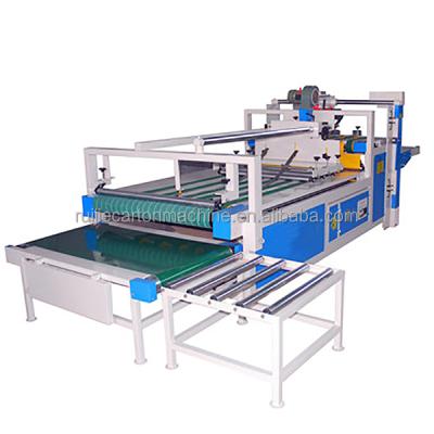 China Corrugated Products Carton Box Foder And Gluer Machine , Semi-automatic Corrugated Cardboard Folding Gluing Machine for sale