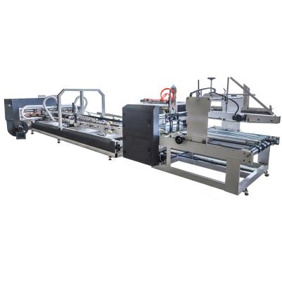 China machinery & Automatic Hardware Packing Machinery Vegetables Paper Box Folder Gluer Making Machine for sale