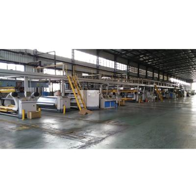 China machinery & Material 3/5 Layer Corrugated Cardboard Production Line Machinery for sale