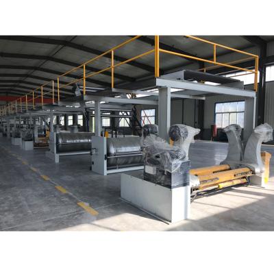 China machinery & WJ-150-2000/2200/2400 Corrugated Material Production Line for sale