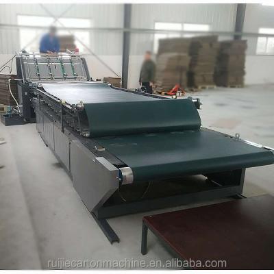 China machinery & Hardware Semi-auto corrugated cardboard flute laminating machine, Semi-automatic corrugated flute mesin laminating machine for sale