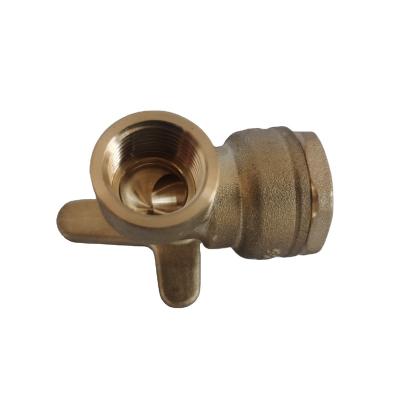 China Female Thread ELBOW 90 Brass PE Brass Fitting for sale