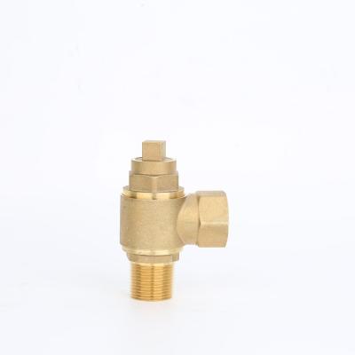 China General External Plumbing Thread Connection 1/2in Materials Brass Stopcock Water Valve for sale