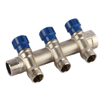 China General High Quality Brass Hardware 2-6ways Heating Valve Manifold Manifold Manifold for sale