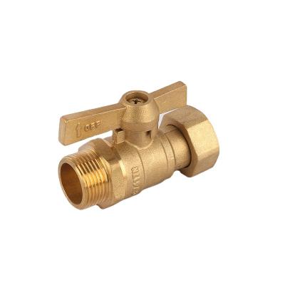 China General Brass Water Meter Valve for sale