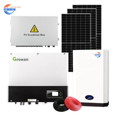 China 500w 1kw 2kw 3kw 5kw 10kw home solar power generator portable all-in-one solar power system for sale