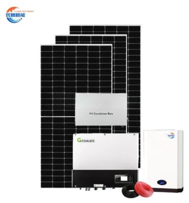 China Complete Home Solar System 10kw 1KW 3KW 5KW 10KW Full Complete Solar Kit Off Grid Solar Panel System For Home 10kw Solar Power System for sale