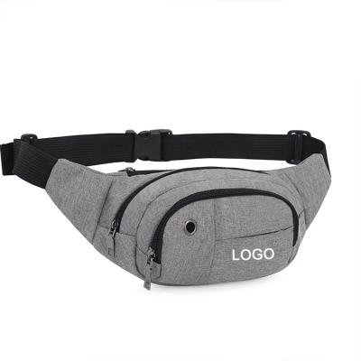 China DropShipping High Quality Functional Water Proof Small Color Shoulder Chest Bag Men's Canvas Waist Bag for sale