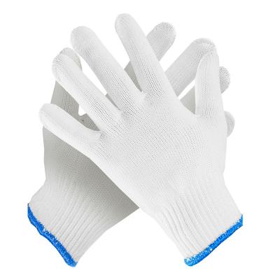 China 1 Pairs Cotton New Full Finger Men Women Label Industrial And Agriculture Waiters Work / White Drivers / Jewelery Mitts Sweat Absorption / Workers Gloves for sale