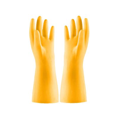 China Durable Household Must-Have Latex Gloves Dishwashing Gloves Kitchen Cleaning Rubber Silicone for sale