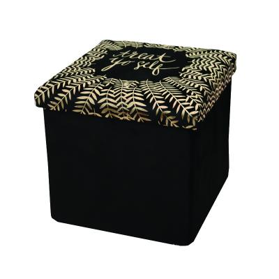 China Foldable Popular Home Decorative Furniture Ottoman Stool Stool For Living Room for sale