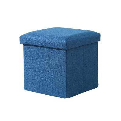 China Foldable Square Hand Stool Storage Canvas Stool for sale