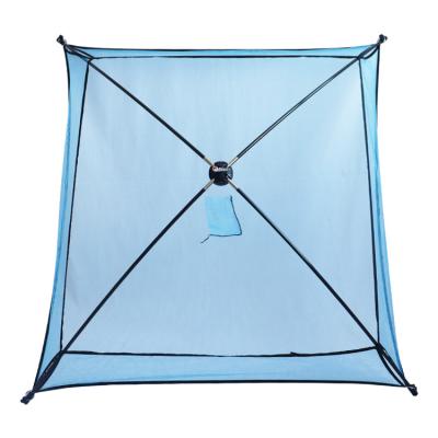 China Foldable Mesh Nylon Fishing Net Baits Multifilament Fishing Net Trap Cast Dip Crab Shrimp Nets Portable Auto Trap Outdoor for sale