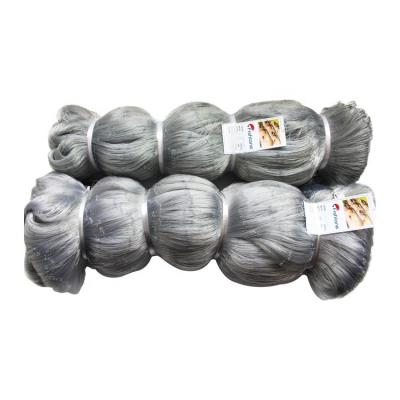 China Monofilament 0.18*3 ply gray nylon multi twisted filament mono fishing net fishing twine nylon fishing nets for sale