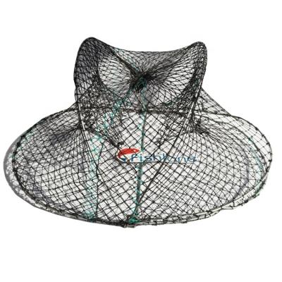 China Plastic Coated CRAB Trap Wire Lobster Trap Fish Traps Spring Cage for sale