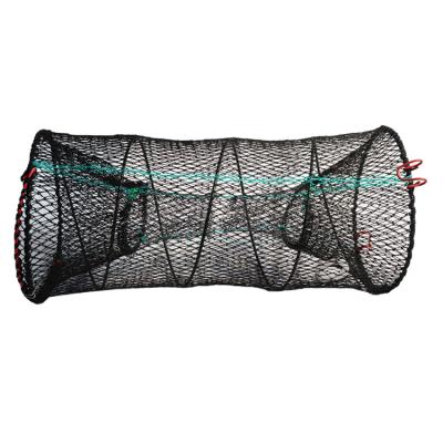 China Multifilament Fishlane Folding Fish Traps Big America Fishing Cage Net Hook Cod for sale