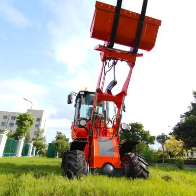 China Farms CE Approved Mini Compact Wheel Loader for sale