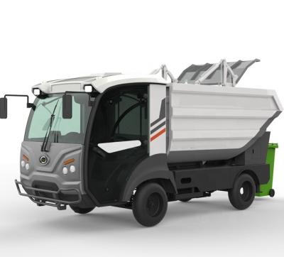 China Cultivates JIAYANG Electric Self-dumping Garbage Truck Transport Garbage Collection Vehicle for sale