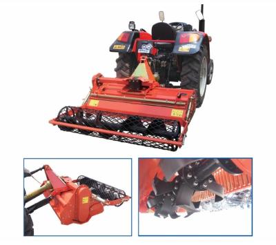 China Farm Rotary Tiller CE Approved Rotary Cultivator With Burier Stone for sale