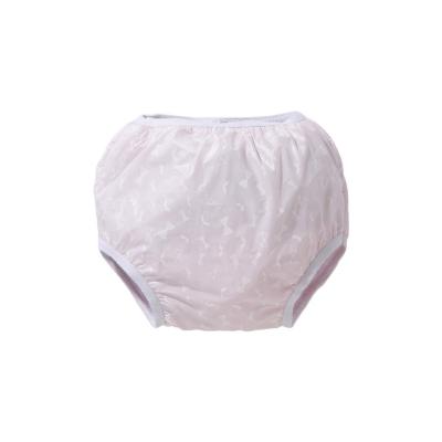 China Printed Plastic Training Pants Plastic Diaper Covers Waterproof Toddler Pants for sale