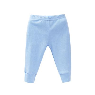 China Plain Solid Cotton Anti-pilling Infant Babywear Baby Pants Bottoms Infant Jeans for sale