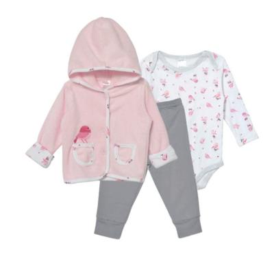 China Casual Baby Clothes 3 Pcs Newborn Baby Wears Sets for sale