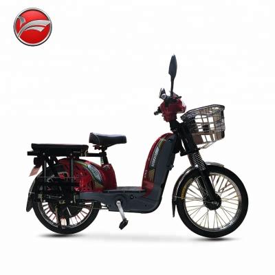 China DC 60v 12 Ah 350W Steel Motor Brushless Cargo Electric Bicycle for sale