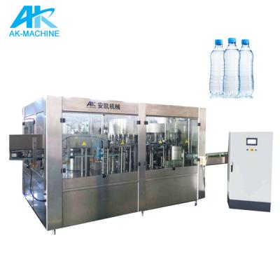 China CGF50-50-12 Food Water Bottling Filling Machine / Pure Water Filling Machine Plant for sale