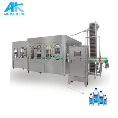 China Full Automatic Square Bottle Filler Food Bottle Filling Capping Machine For Juice Filling Machine for sale