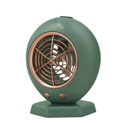 China ABS New Design Fan USB Desktop Fan Portable Rechargeable Air Conditioner for Camping/Bedroom/Office/Outdoor Travel Mini Air Conditioner for sale