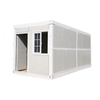 China Moderne design vouwbare modulaire huizen met EPS-sandwichpaneel en PVC-venster Te koop