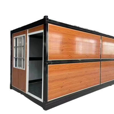 China Easy Maintenance Folding Container House Dustproof Prefab Folding Container House for sale