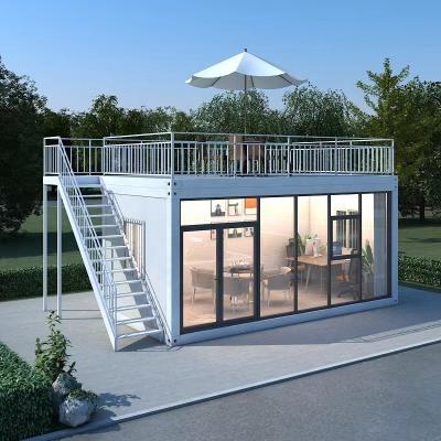 China Custom Folding Container House Compact Structure Container Fold Out House for sale