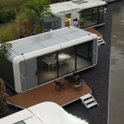 China 20ft N7-6 Small Living Pods Space Capsule Container House With Bathroom for sale