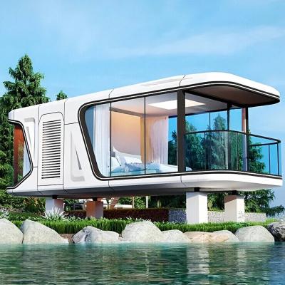 China Container Style Capsule House Hotel Prefabricated For Eco Conscious Living for sale