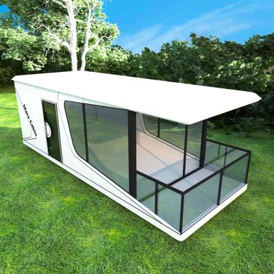 China Rust Resistance Space Capsule House N7-9.5 Flameproof Modern Capsule House for sale