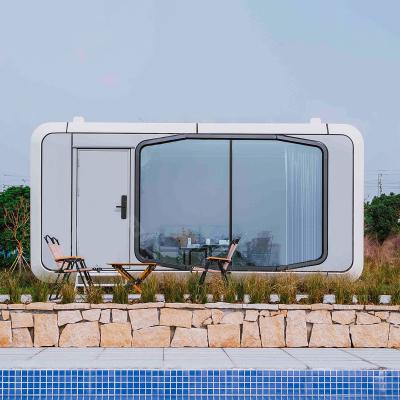 China Smart Portable Prefabricated Capsule House Easy Installation With Furnitures for sale