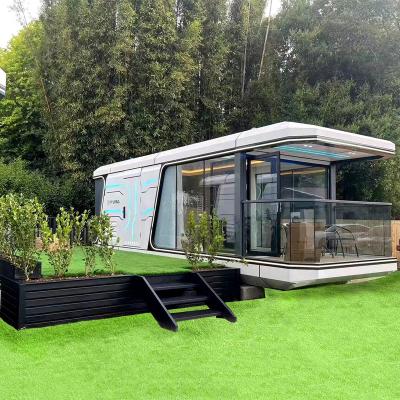 Chine Maison capsule modulaire préfabriquée en plein air Compacte pour les vacances à vendre