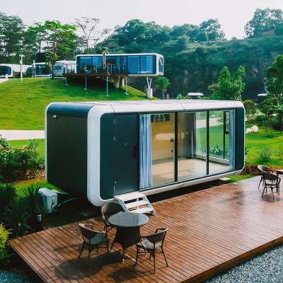 China Feuchtigkeitsbeständiges Capsule House Hotel N7-6 mit Sandwichwand zu verkaufen